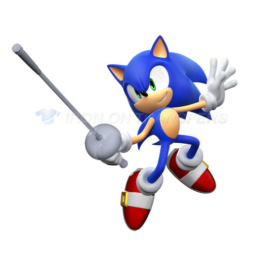 Sonic the Hedgehog Iron-on Stickers (Heat Transfers)NO.5289